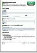 APS Paying In Form