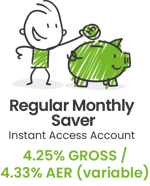 Regular Monthly Saver Text Pos-1