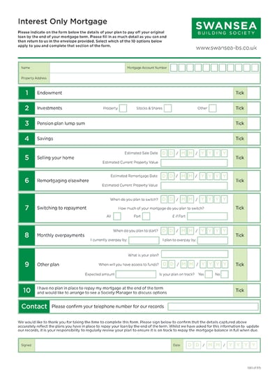 SBS (F37) Interest Only Mortgage Payment Plan COVER-1