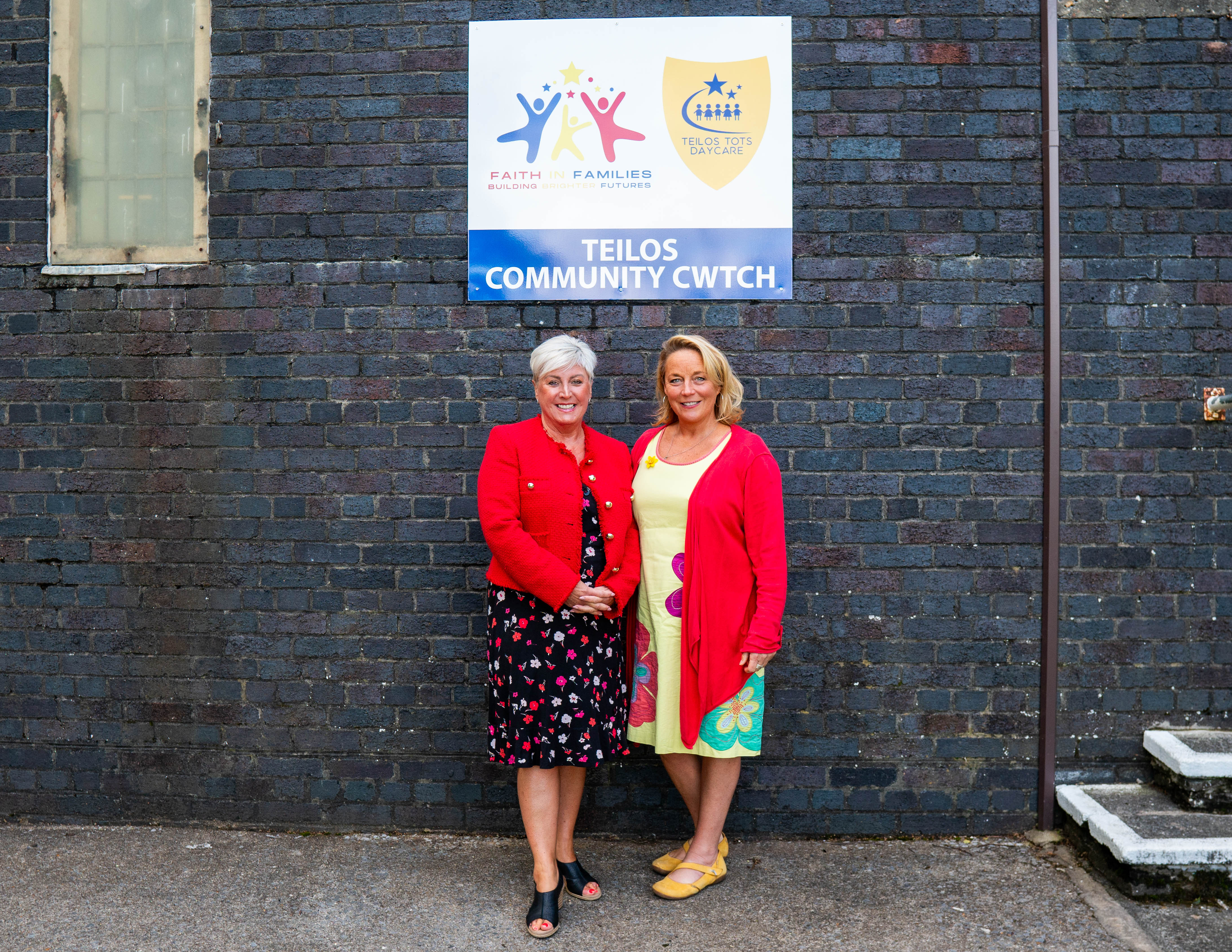 Delighted to donate £30K to Faith in Families to help with Cwtch renovation