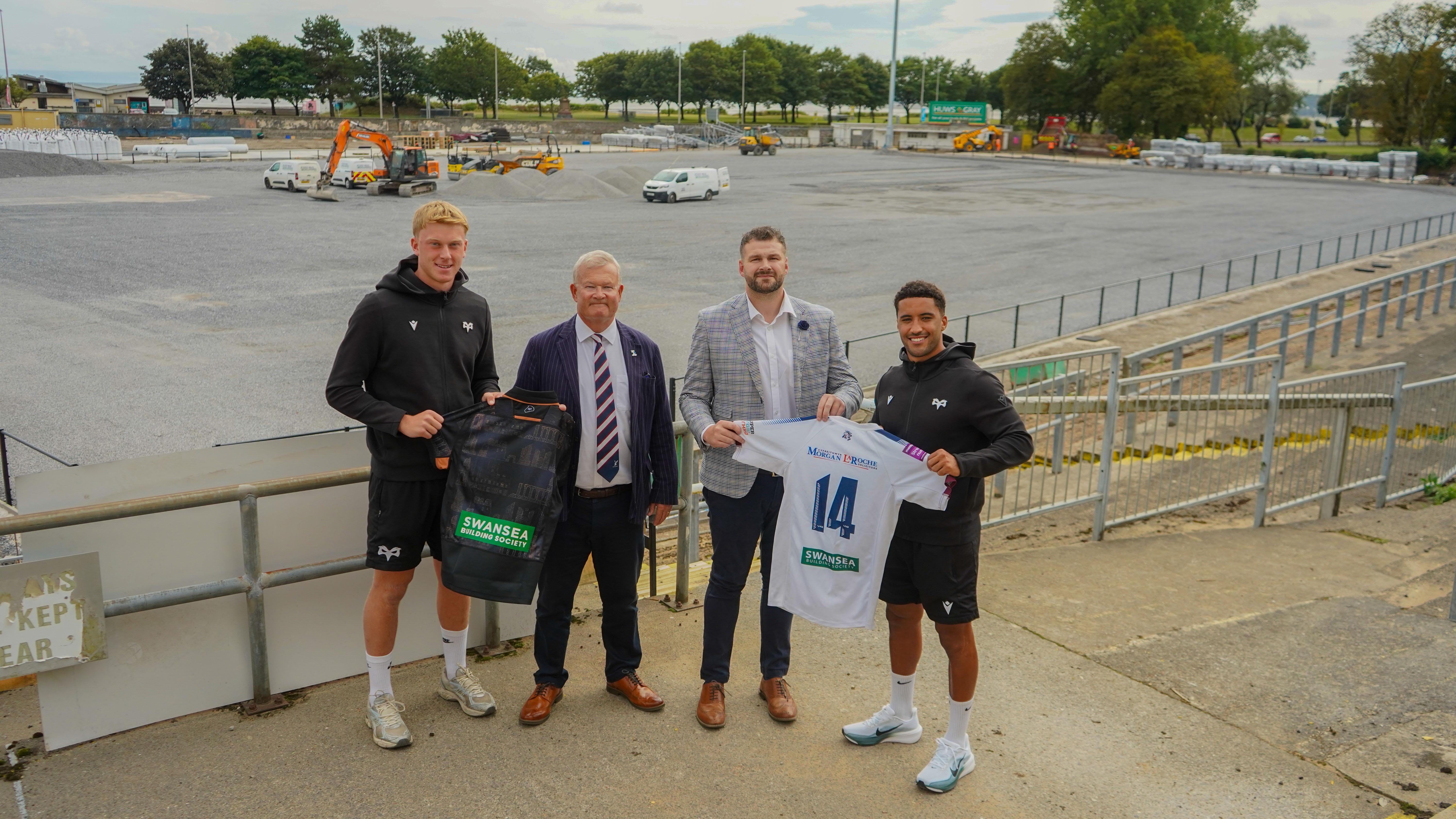 Proud to back rugby in Swansea with renewed Ospreys and Swansea RFC sponsorships