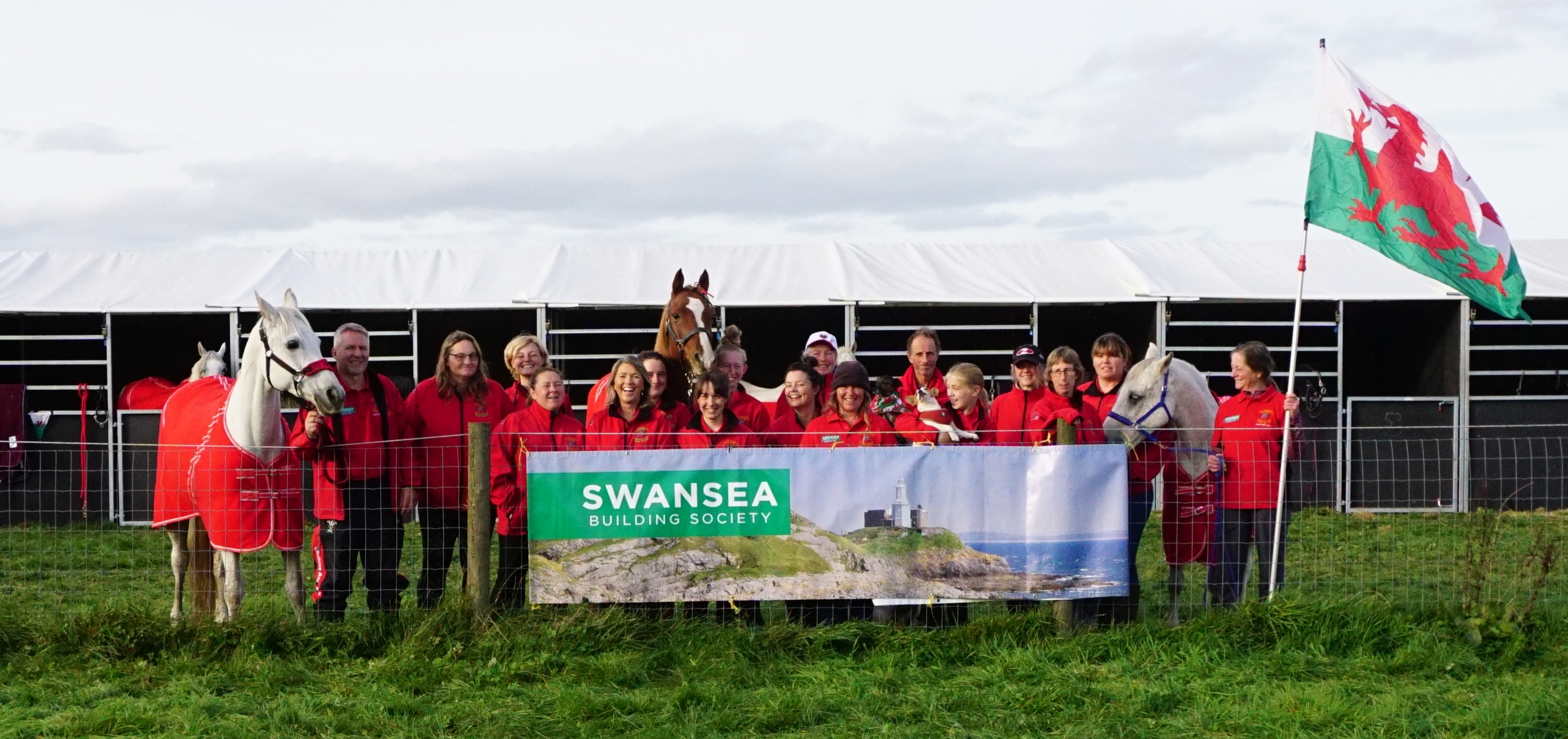 Proud to back the Welsh Equine Endurance Team