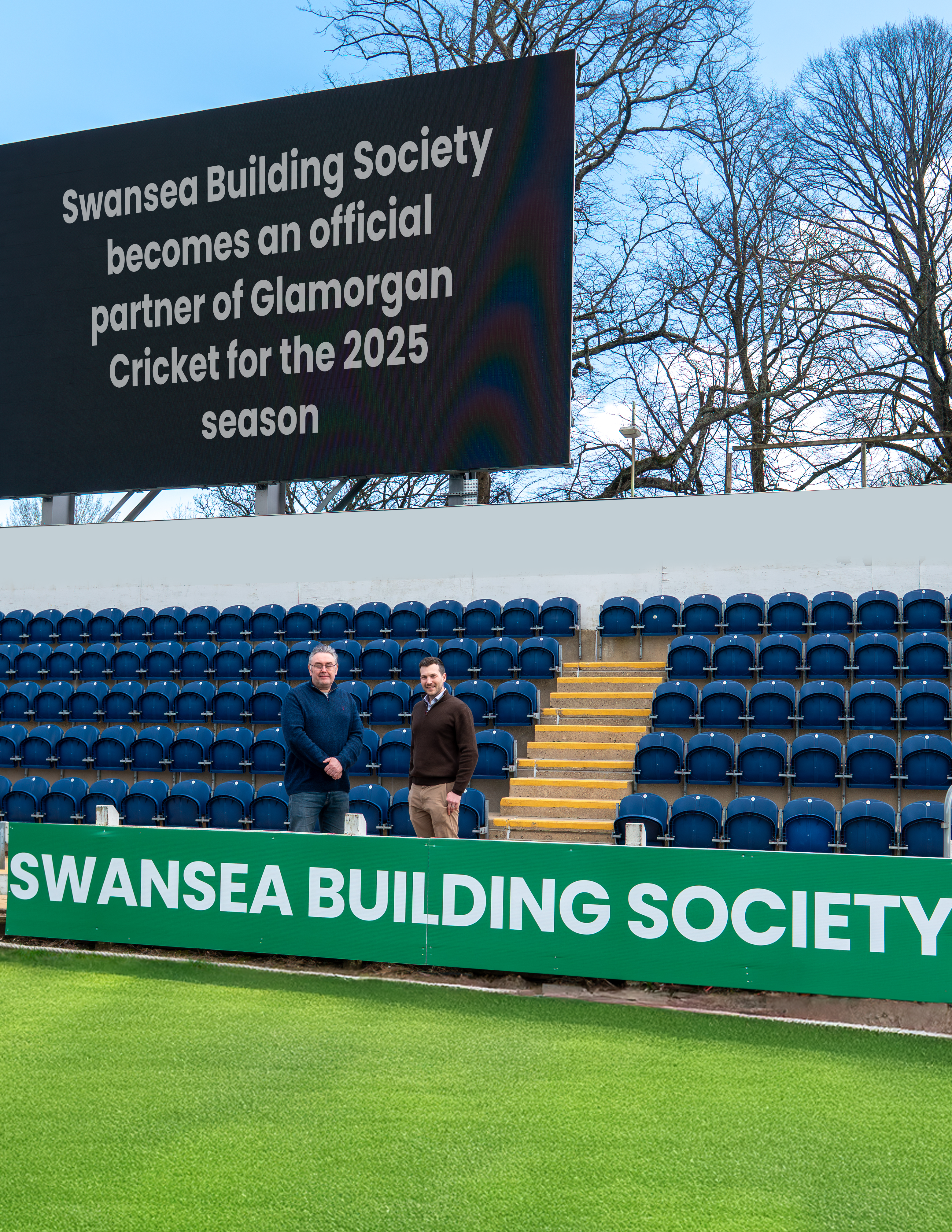 Swansea Building Society proudly supports Glamorgan Cricket Club