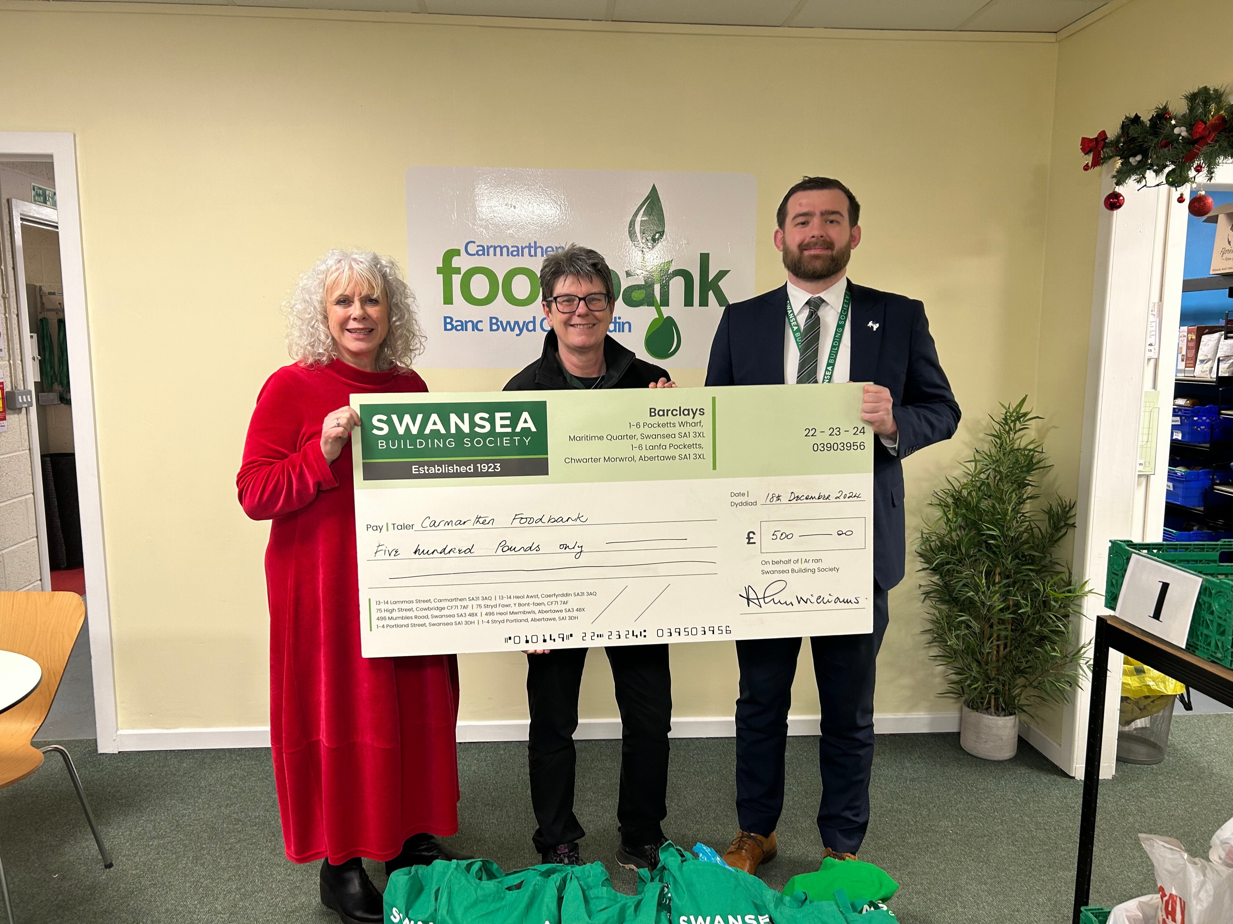 Proud to support to support local foodbanks at Christmas