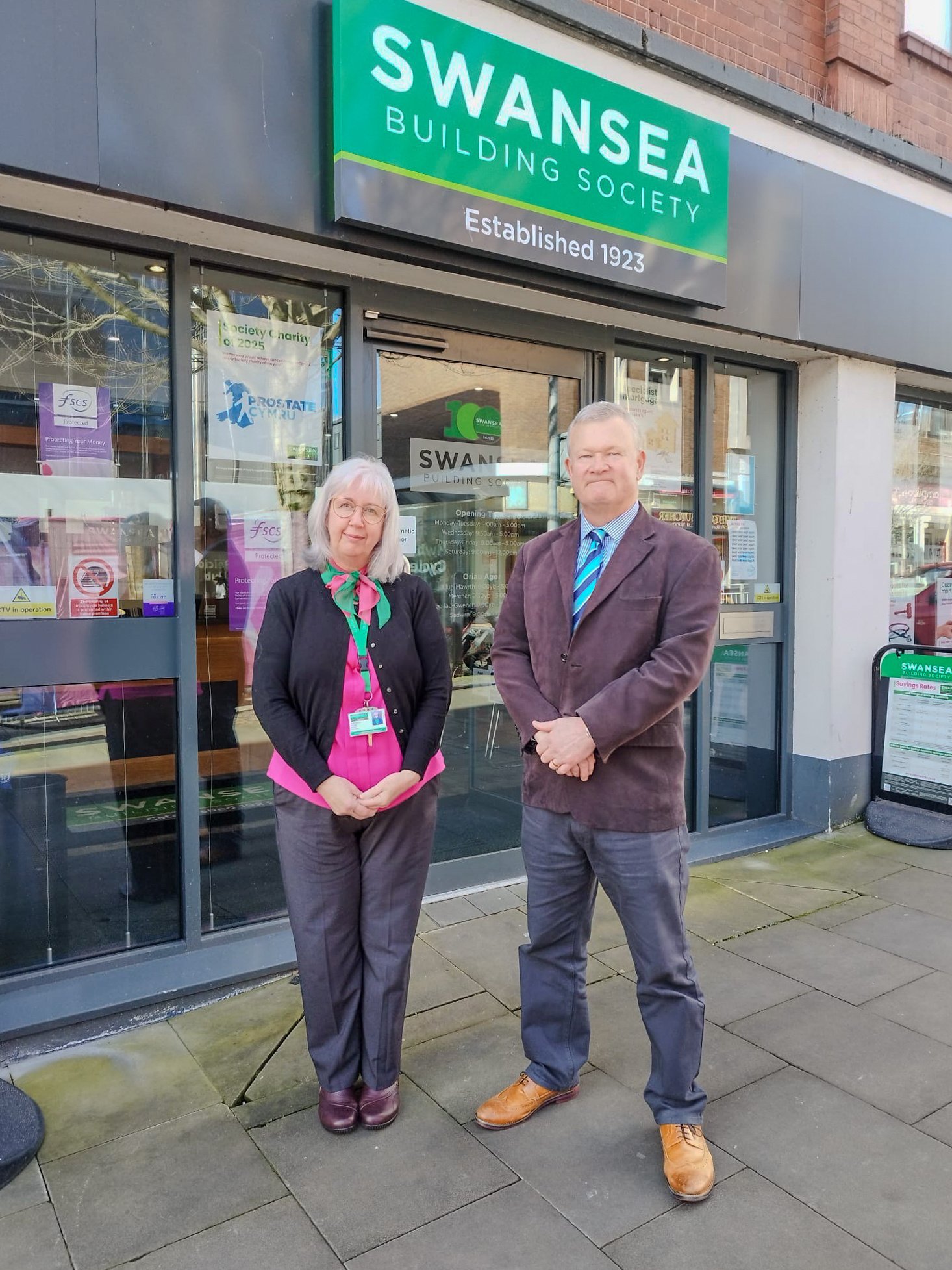 Swansea Building Society celebrates long-serving employee’s 35-year milestone