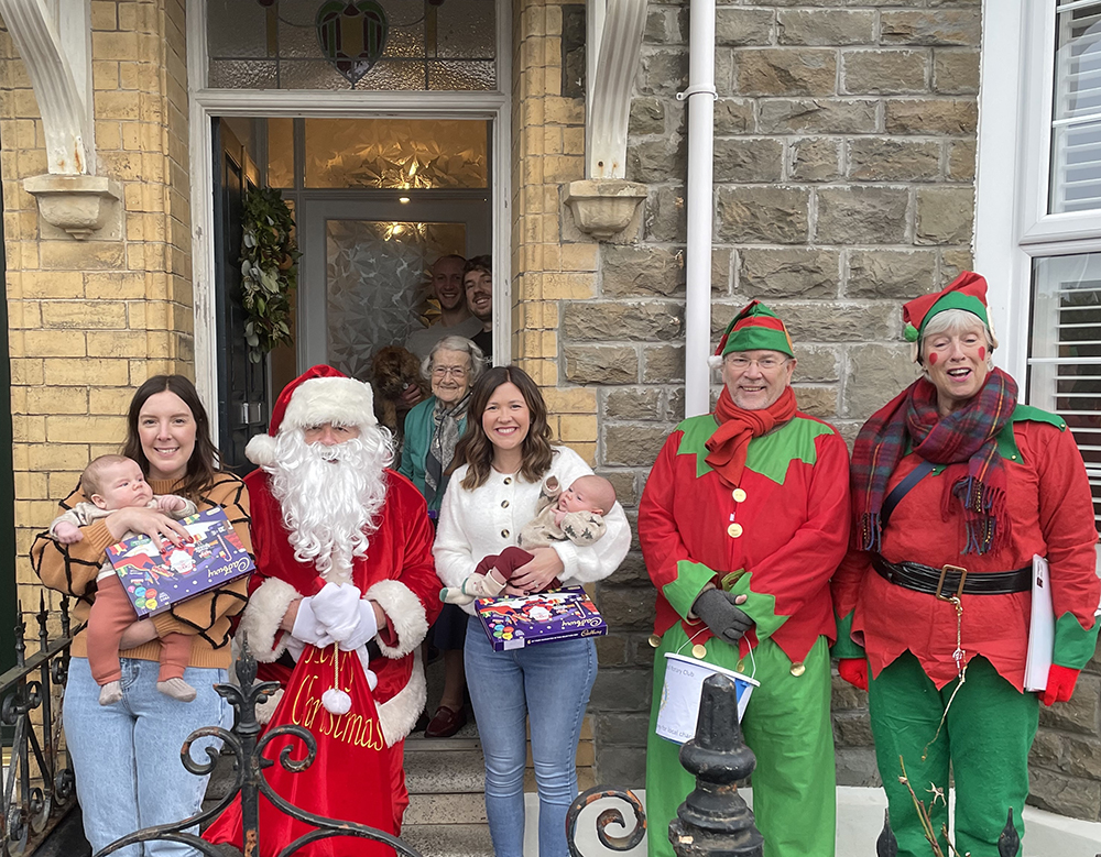 Society match-funds Llanelli Rotary Christmas appeal