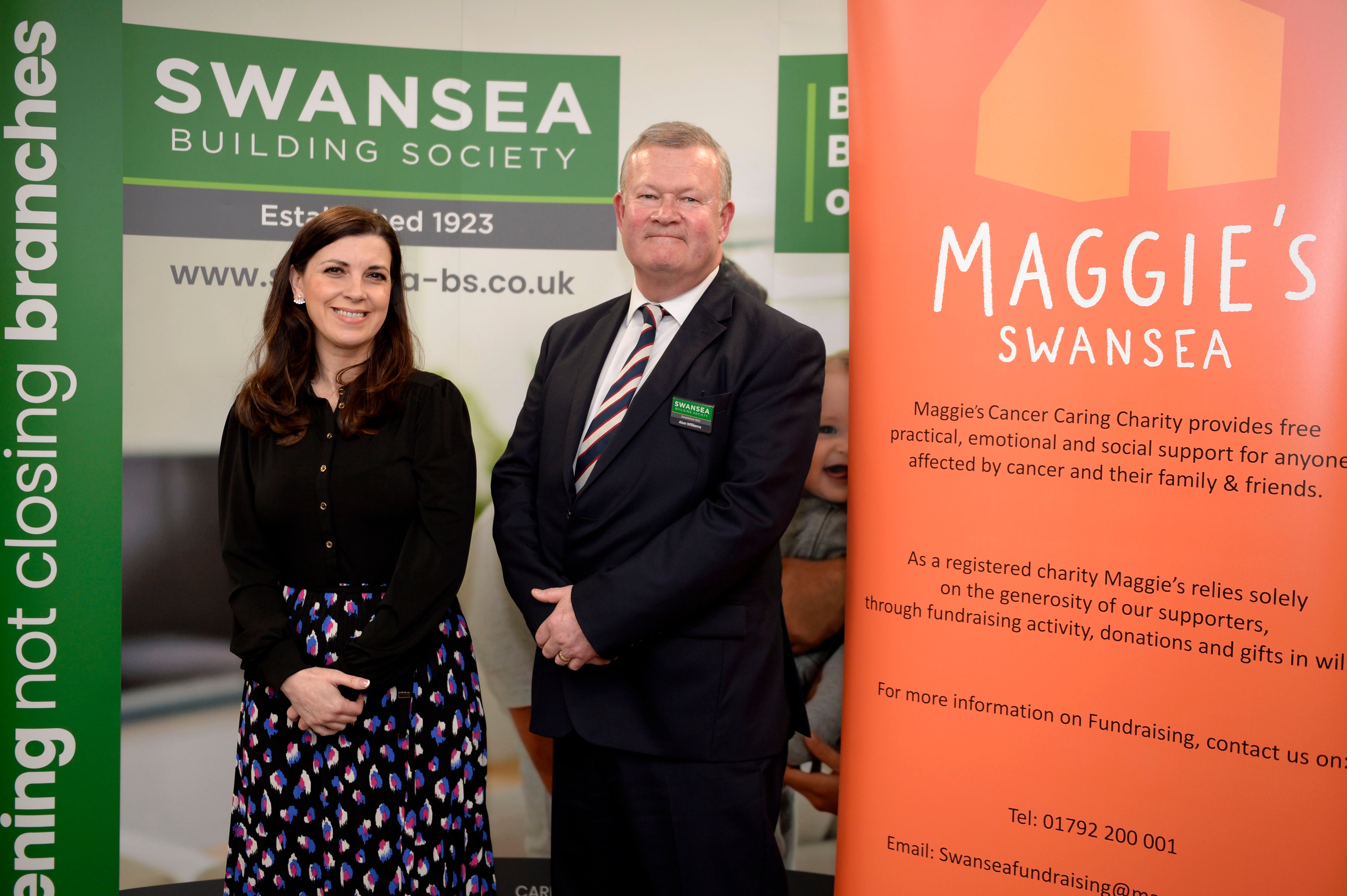 Proud to renew our commitment to Maggie's Swansea for third consecutive year