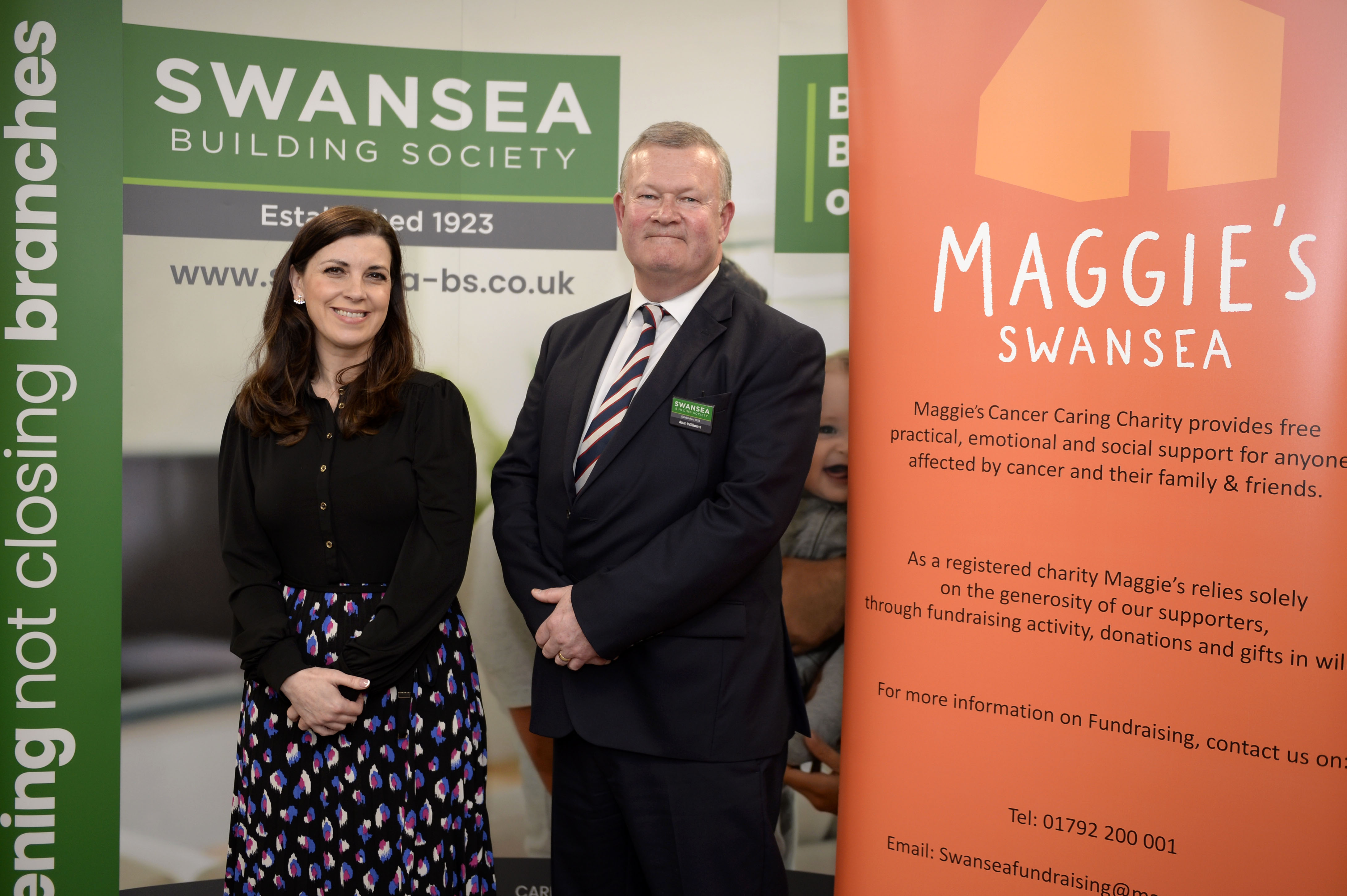 Proud to renew our commitment to Maggie's Swansea for third consecutive year