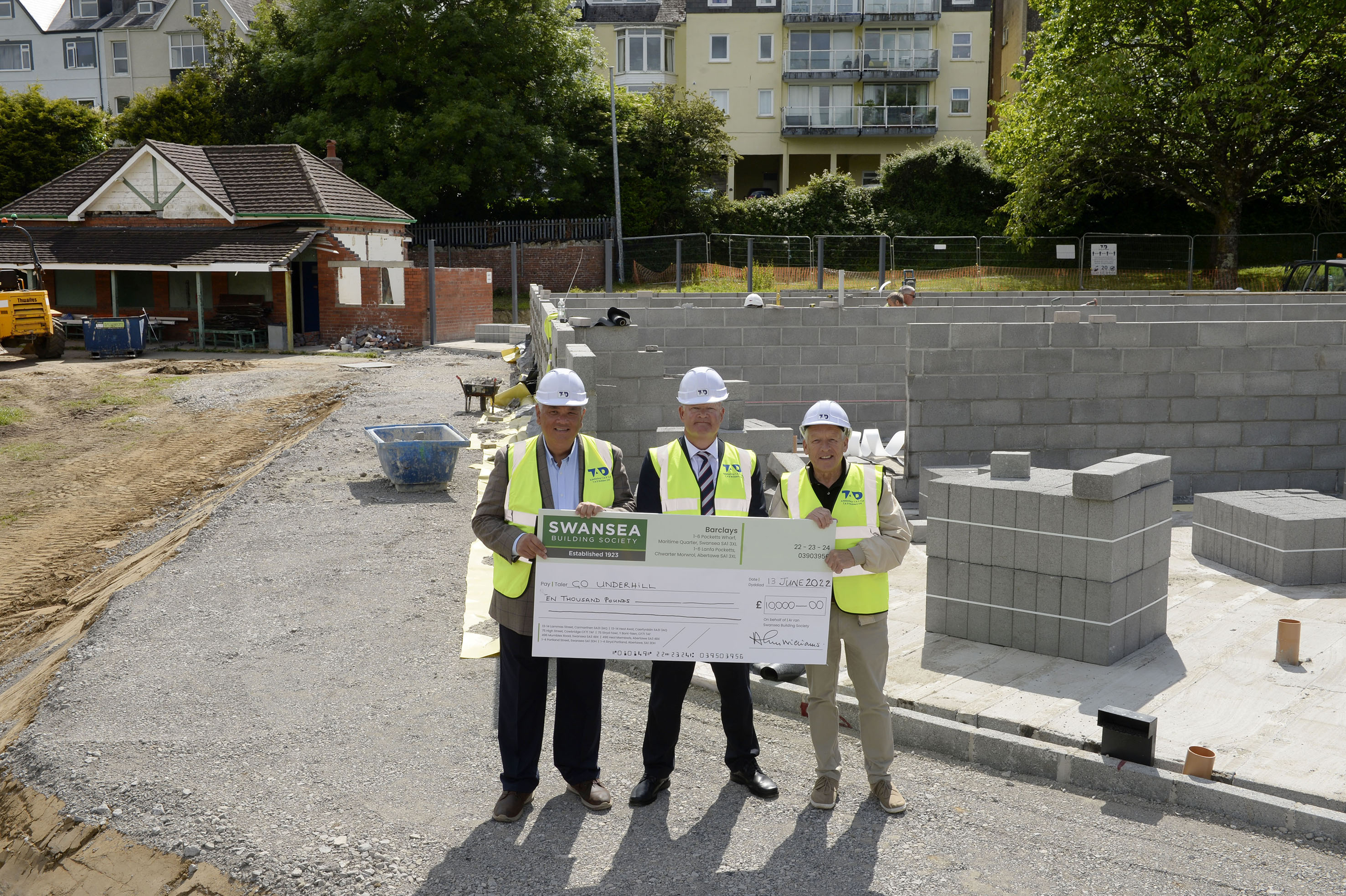 We donate £10K to Go Underhill development